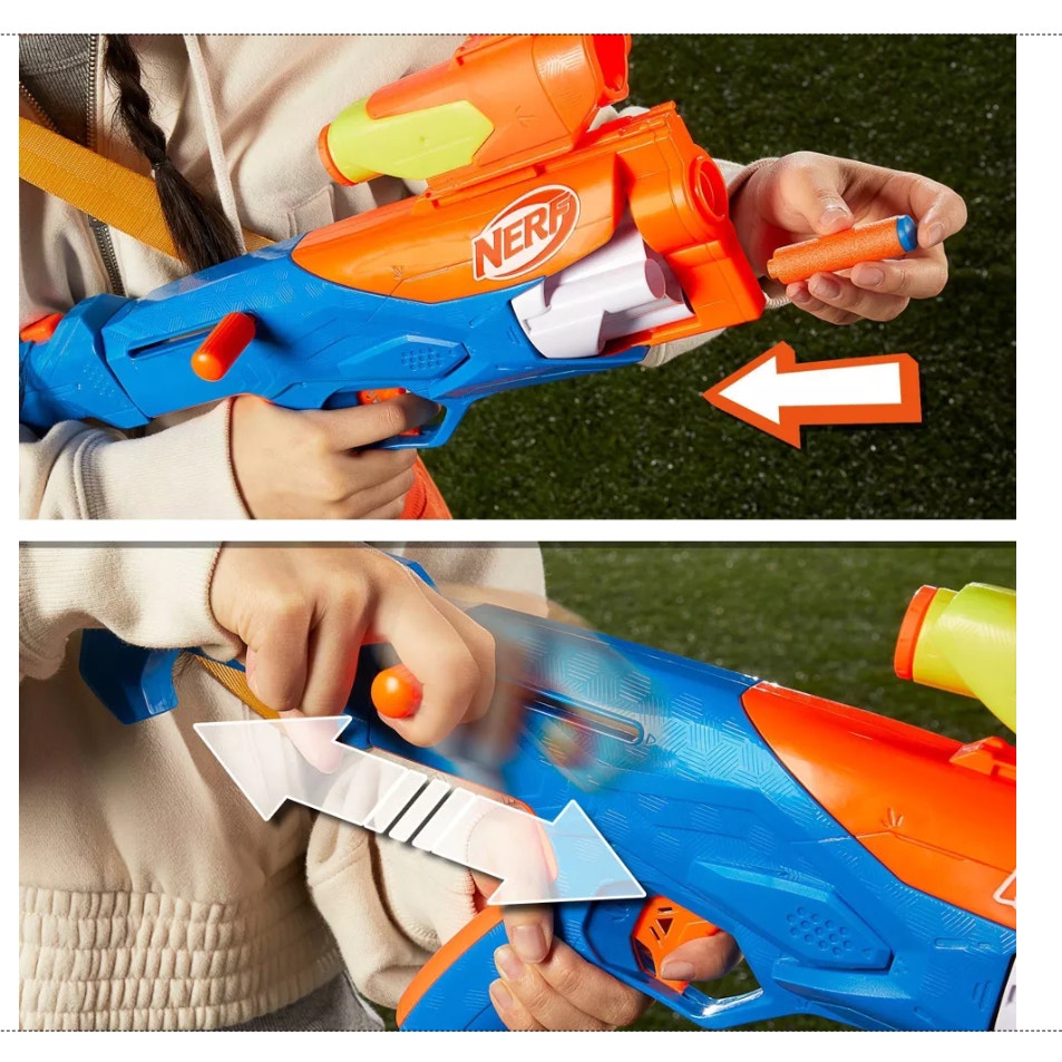 NERF N Series Gear Up Pack - 3 Blasters with 18 Darts