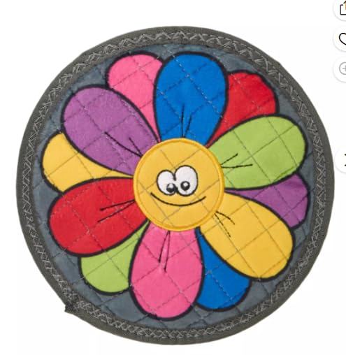 Joyhound Rip Roarin' Tough Flower Dog Toy - Super Squeaker - Aggressive Chewers