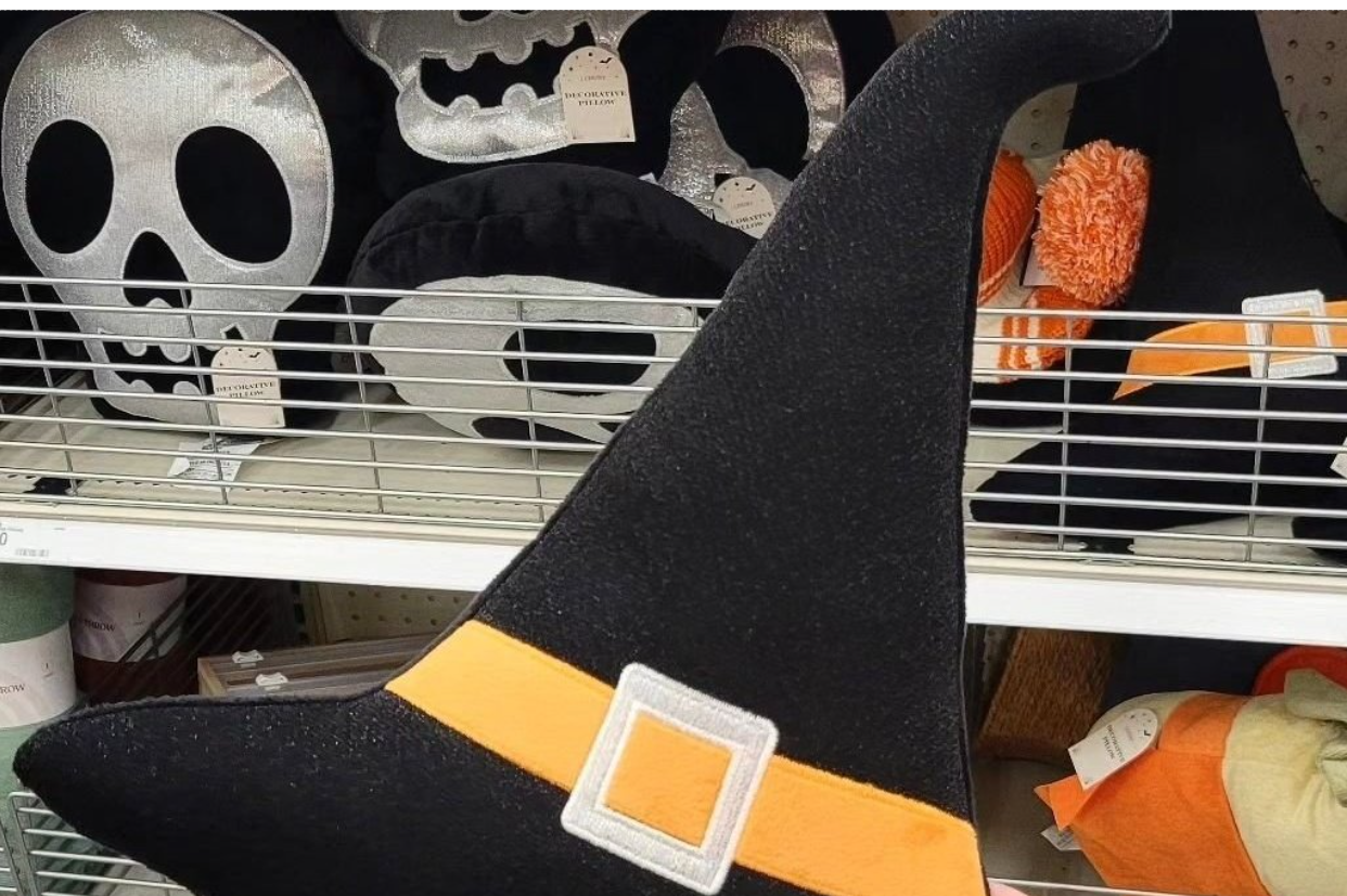 13"x14" Halloween Witch Hat Novelty Pillow - Bullseye's Playground™
