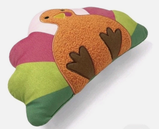 TURKEY Decorative Plush Pillow Bullseye Thanksgiving
