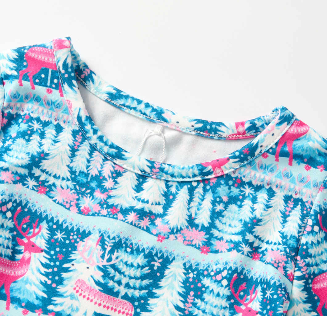 Pete + Lucy Girl's Fall Winter "Frozen Forest" - Tulle Dress