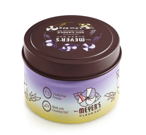 Compassion Flower Tin Candle