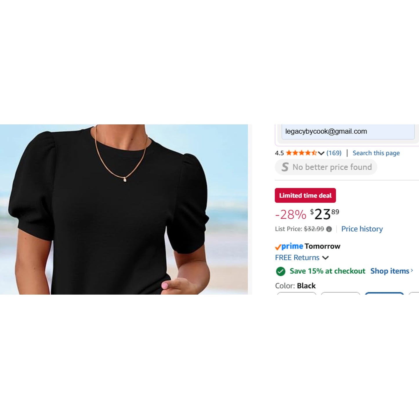 PRETTYGARDEN Womens Spring 2025 Summer Shirts Cap Sleeve Sweater Black XXL