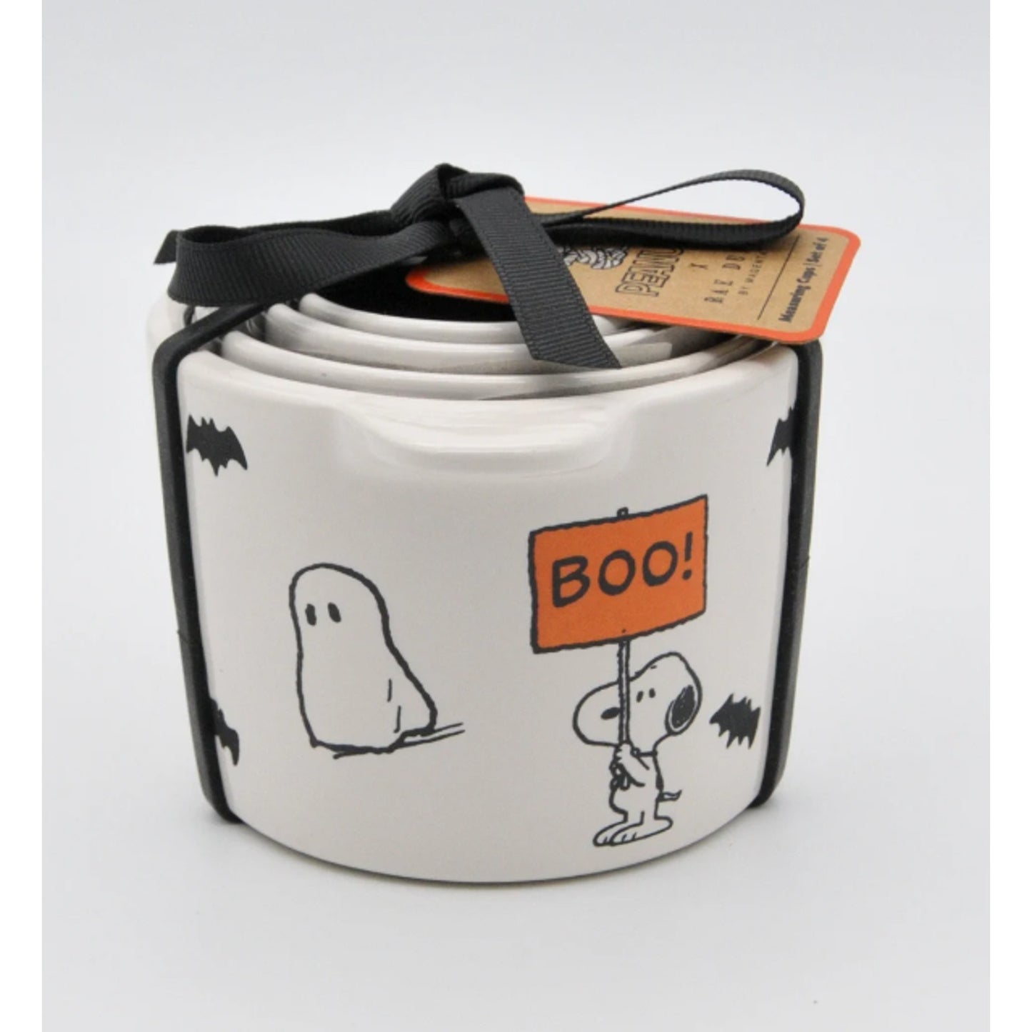 Rae Dunn Measuring Cups Halloween Decor Peanuts Snoopy - Set of 4