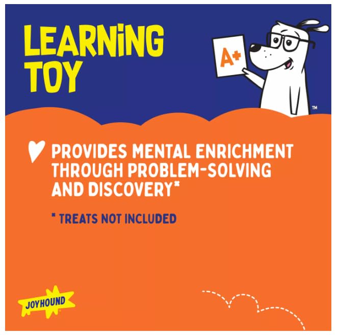 Joyhound Classroom Snuffle Puzzle Pizza Burrow & Play Mat Dog Toy