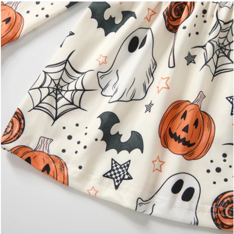 Pete + Lucy "Frightfully Fun" Girl's Dress - 6/6X