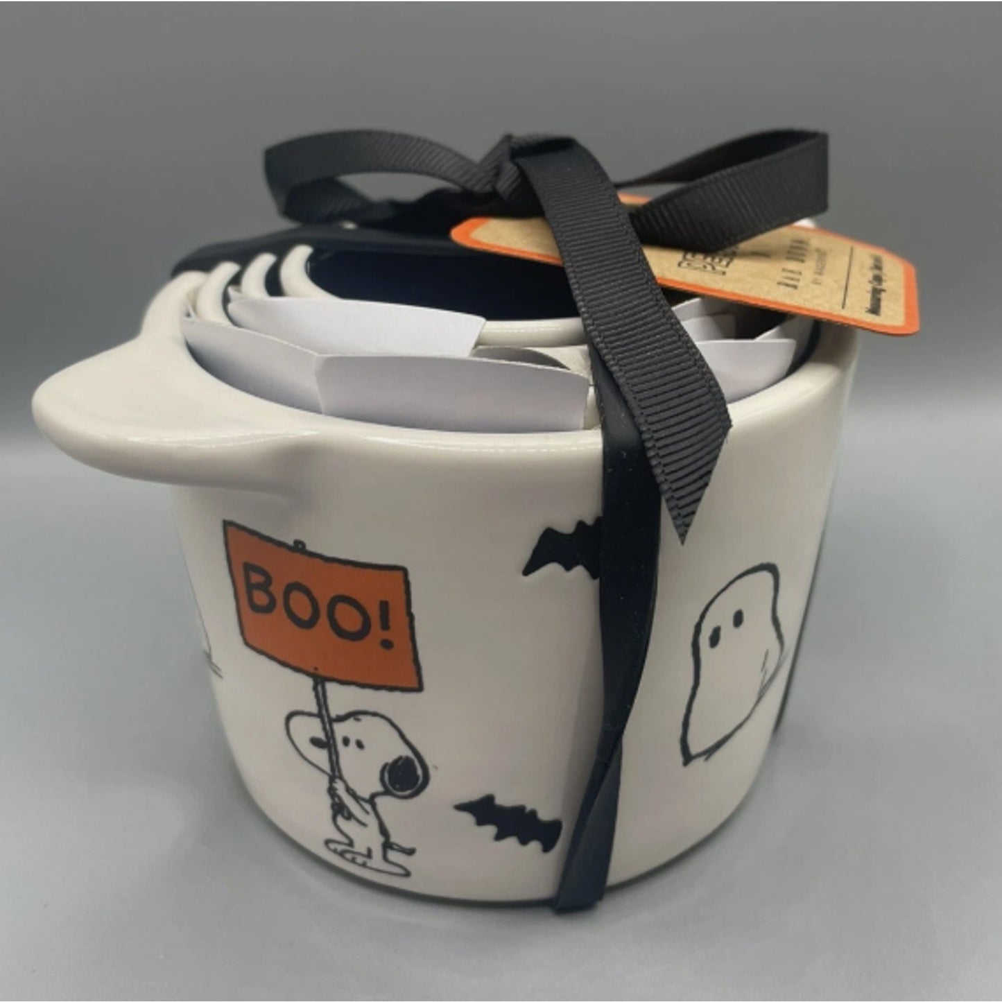 Rae Dunn Measuring Cups Halloween Decor Peanuts Snoopy - Set of 4