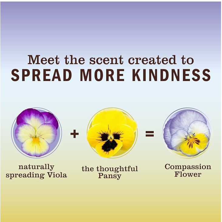 Compassion Flower Tin Candle