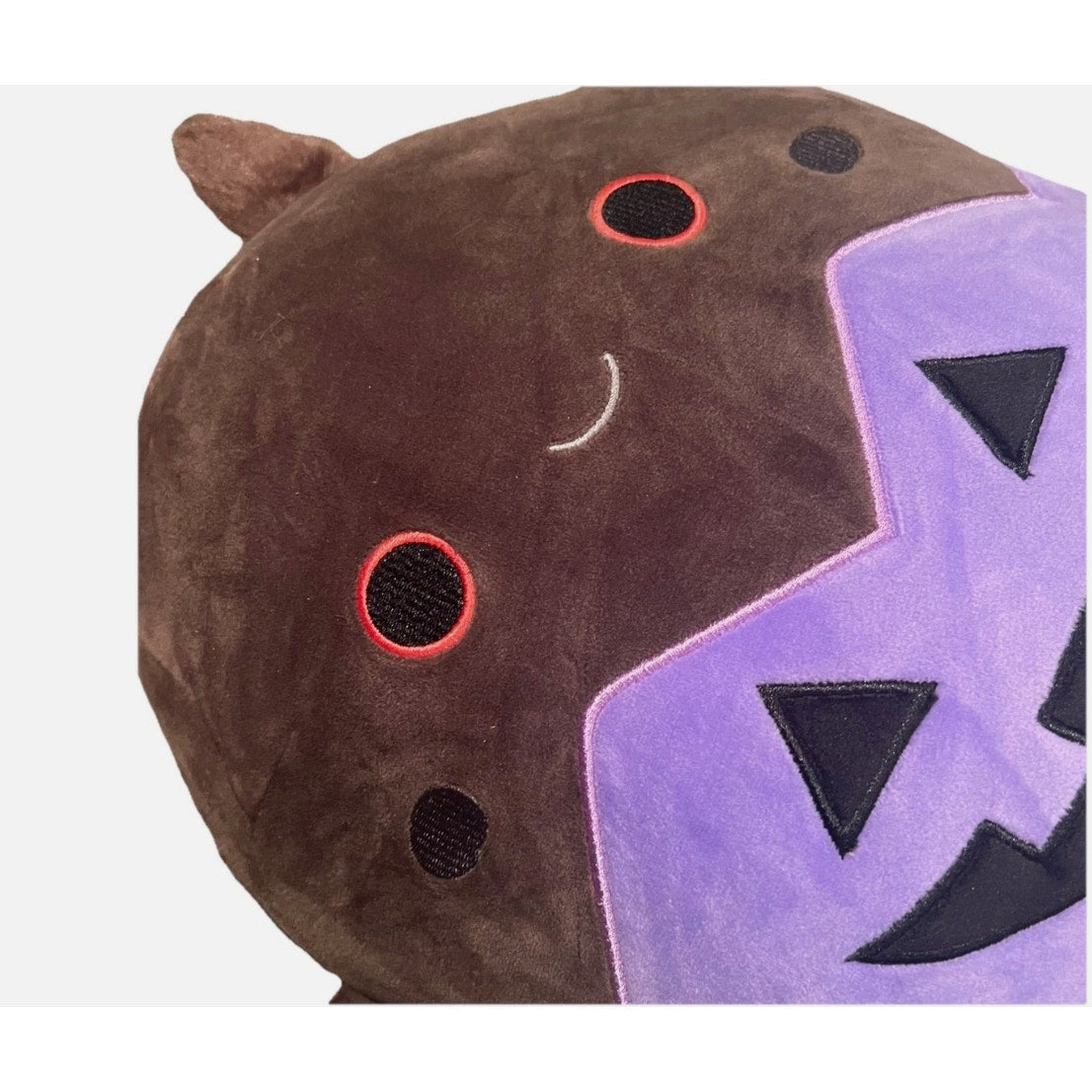 Squishmallow 12” Perkin the Mothman In a Purple Pumpkin Halloween 2025