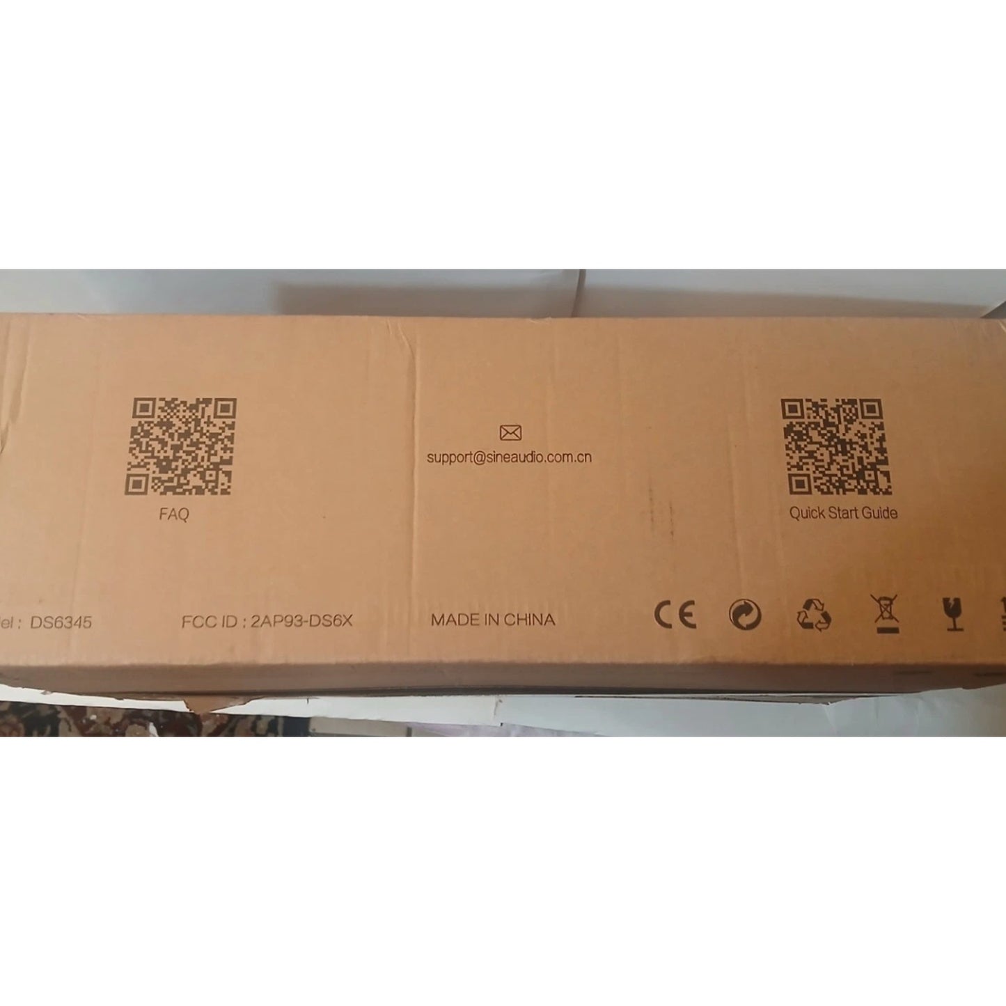 Saiyin by Sine Audio TV Sound Bar System 17 inch 2.0/2.1 Channel Sound Bar