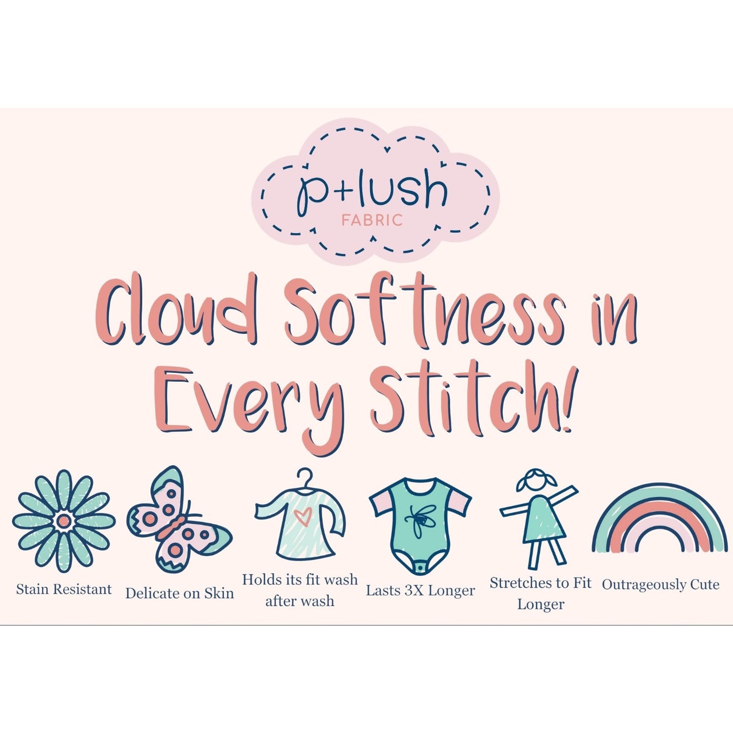 Pete + Lucy Infant Fall Winter "Wildflower Wonder" Romper - Size 0-3M