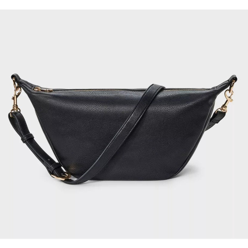 Essential Sling Crossbody Bag Black - Universal Thread